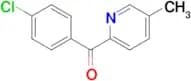 2-(4-Chlorobenzoyl)-5-methylpyridine