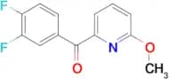 2-(3,4-Difluorobenzoyl)-6-methoxypyridine