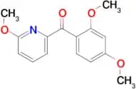 2-(2,4-Dimethoxybenzoyl)-6-methoxypyridine