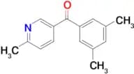 5-(3,5-Dimethylbenzoyl)-2-methylpyridine