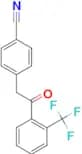 2-(4-cyanophenyl)-2'-trifluoromethylacetophenone