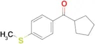 Cyclopentyl 4-thiomethylphenyl ketone