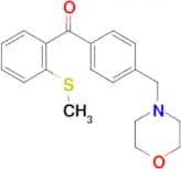 4'-morpholinomethyl-2-thiomethylbenzophenone