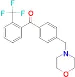 4'-morpholinomethyl-2-trifluoromethylbenzophenone
