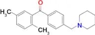 2,5-dimethyl-4'-piperidinomethyl benzophenone