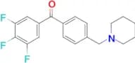 4'-piperidinomethyl-3,4,5-trifluorobenzophenone