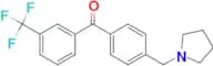 4'-pyrrolidinomethyl-3-trifluoromethylbenzophenone