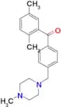 2,5-dimethyl-4'-(4-methylpiperazinomethyl) benzophenone