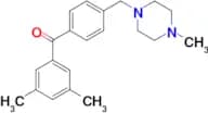 3,5-dimethyl-4'-(4-methylpiperazinomethyl) benzophenone