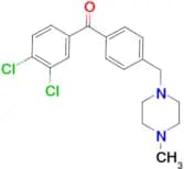 3,4-dichloro-4'-(4-methylpiperazinomethyl) benzophenone
