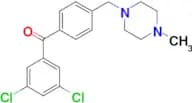 3,5-dichloro-4'-(4-methylpiperazinomethyl) benzophenone
