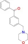 3-(morpholinomethyl)benzophenone