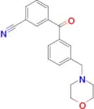 3-cyano-3'-morpholinomethyl benzophenone