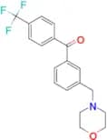 3-morpholinomethyl-4'-trifluoromethylbenzophenone
