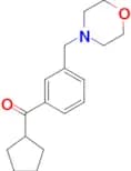 Cyclopentyl 3-(morpholinomethyl)phenyl ketone