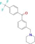3-piperidinomethyl-4'-trifluoromethylbenzophenone