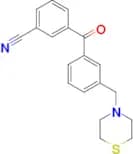 3-cyano-3'-thiomorpholinomethyl benzophenone