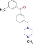3-methyl-3'-(4-methylpiperazinomethyl) benzophenone