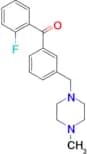 2-fluoro-3'-(4-methylpiperazinomethyl) benzophenone