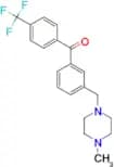 3-(4-methylpiperazinomethyl)-4'-trifluoromethylbenzophenone