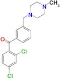 2,4-dichloro-3'-(4-methylpiperazinomethyl) benzophenone