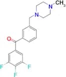 3'-(4-methylpiperazinomethyl)-3,4,5-trifluorobenzophenone