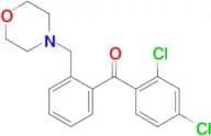 2,4-Dichloro-2'-morpholinomethyl benzophenone