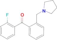 2-fluoro-2'-pyrrolidinomethyl benzophenone