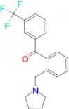 2-pyrrolidinomethyl-3'-trifluoromethylbenzophenone