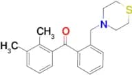 2,3-dimethyl-2'-thiomorpholinomethyl benzophenone