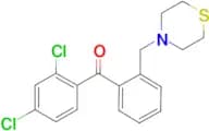 2,4-dichloro-2'-thiomorpholinomethyl benzophenone