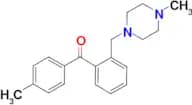4'-methyl-2-(4-methylpiperazinomethyl) benzophenone