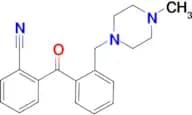 2-cyano-2'-(4-methylpiperazinomethyl) benzophenone