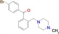 4'-bromo-2-(4-methylpiperazinomethyl) benzophenone