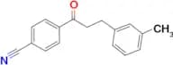 4'-cyano-3-(3-methylphenyl)propiophenone