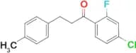 4'-chloro-2'-fluoro-3-(4-methylphenyl)propiophenone