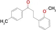 3-(2-methoxyphenyl)-4'-methylpropiophenone