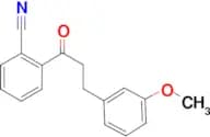 2'-cyano-3-(3-methoxyphenyl)propiophenone