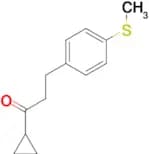 Cyclopropyl 2-(4-thiomethylphenyl)ethyl ketone