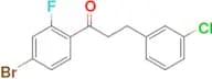 4'-bromo-3-(3-chlorophenyl)-2'-fluoropropiophenone