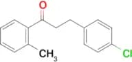 3-(4-chlorophenyl)-2'-methylpropiophenone