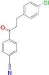 3-(4-chlorophenyl)-4'-cyanopropiophenone