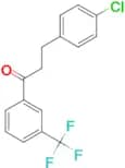 3-(4-chlorophenyl)-3'-trifluoromethylpropiophenone