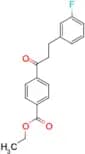 4'-carboethoxy-3-(3-fluorophenyl)propiophenone