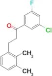 3'-chloro-3-(2,3-dimethylphenyl)-5'-fluoropropiophenone
