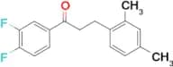 3',4'-difluoro-3-(2,4-dimethylphenyl)propiophenone