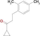 Cyclopropyl 2-(2,4-dimethylphenyl)ethyl ketone