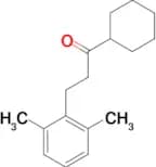 Cyclohexyl 2-(2,6-dimethylphenyl)ethyl ketone