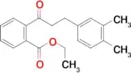 2'-carboethoxy-3-(3,4-dimethylphenyl)propiophenone