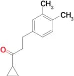 Cyclopropyl 2-(3,4-dimethylphenyl)ethyl ketone